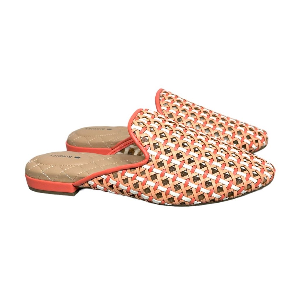 NWOT Birdies - The Phoebe Sorbet Woven Vegan Leather 7.5